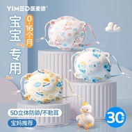 【1513人收藏】春季3d口罩婴幼儿01岁小孩0-36月幼儿婴儿一次宝宝儿童非医用级【 1513 people collection 】 Spring 3D mask20250225