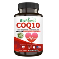 Biofinest Coenzyme Q10 Coq10 Supplement 120 capsules