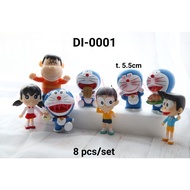 DI-0001 doraemon doremi nobita suneo sizuka toy cake decoration Topper (TOY)
