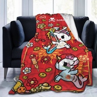 【In stock】Tokidoki warmth Ultra-Soft Micro Fleece Blanket Digital Printed Air Conditioning Blanket-Soft Micro Fleece Blanket for Couch Bed Living Room