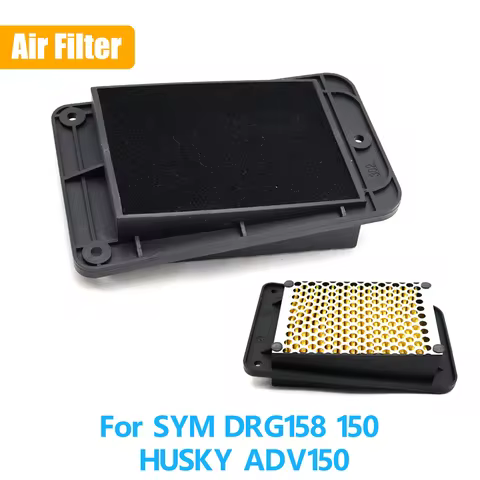 For SYM DRG158 DRG150 DRG 158 150 HUSKY ADV150 ADV 150 Motorcycle Engine Air Intake Filter Cleaner A