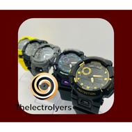 RUBBER STRAP  TRANSFORMER GBA900 Dual Time For Man Analog Digital With Box Waterproof 100% With Box