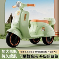 Electric Vehicle Tricycle Children Motorcycle New Style Remote Control Retro Toy Car Years Old 2-6 M