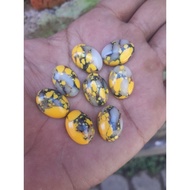 Yellow turquoise agate 18x13mm