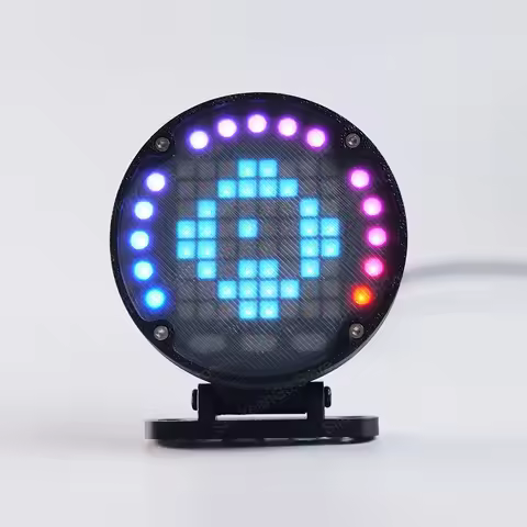 RGB Gear Display for PC Simracing Games Dashboard Flag Signal Light for Logtiech G29 G27 Thrustmaste