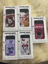 50000mah /20000mah 卡通充電寶，自帶4線
