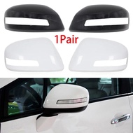 2PCS White Black For Honda Civic 9th 2012 2013 2014 Exterior Rearview Side Mirror Cover Cap Lid Hous