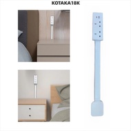 KOTAKA18K Power Socket Expander, Adjustable Length Punch-free Electrical Outlet Extender, Durable Ro