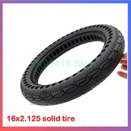 16 inch tyre 16*2.125 solid tire Electric Vehicle tire 16x2.125 Non inflation tubeless tyre fits Fol