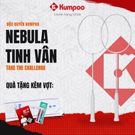 Kumpoo Nebula Tinh Van 5UG6 badminton racket, new version 2025, pre-strung 10.5kg, free handle, rack