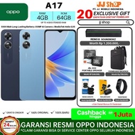Oppo A17 4/64 Gb Ram 4Gb + 4Gb Extended Rom 64Gb Resmi Not A16K A16E
