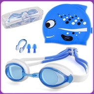 [HB]kid Diving Swimming Goggles Gogel Google Swim Set children Gogal Renang Dewasa 泳镜 HD Waterproof 