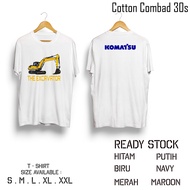 The Excavator Komatsu logo T-shirt Latest Dtf Distro T-shirt/