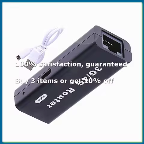 Mini Portable 3G/4G WiFi Wlan Hotspot WiFi Hotspot 150Mbps RJ45 USB Wireless Router with USB Cable-D