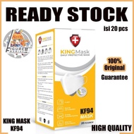 1 Box 20 Pcs | Masker Dewasa / Kf94 King Mask Original Kf 94 Korea