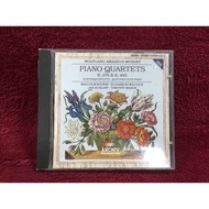 CD Piano Quartets K. 478 & 493 Condition As Shown In The Cover Photo EA124-132
