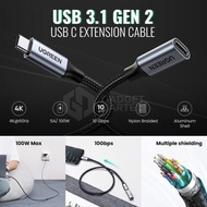 Ugreen 80810 EXTENSION CABLE USB TYPE-C CABLE 3.1 EXTENSION GEN2