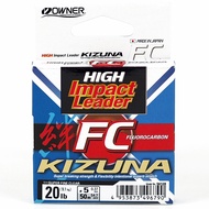 สายฟลูโร Owner Kizuna High Impact Leader FC Fluorocarbon 50M