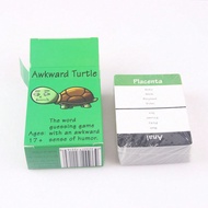 1pc Trò chơi gia đình Awkward Turtle English Party Board Game Thử thách đố vui Trò chơi tiệc vui nhộ