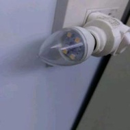 E12 0.5w 超省電LED 小夜燈 燈泡 燈座