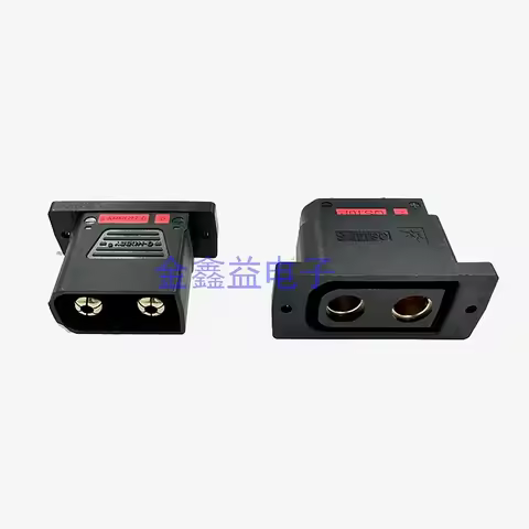 QS10P-S Anti Ignition Plug Large Current Connector Male Female 4/6AWG Silicone Wire for RC Lipo Batt