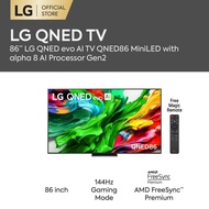 86 inch LG QNED evo AI QNED86 4K Smart TV 2025