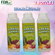 Triumphant Living 3 Bottles Health Wealth Green Barley Powder Juice (NEW PACKAGING)