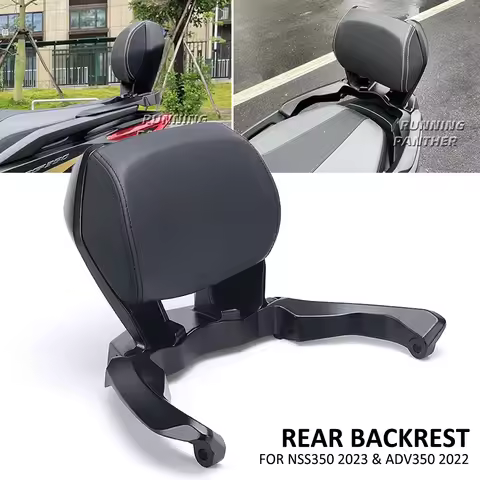 Motorcycle accessories Rear passenger backrest cushion For Honda NSS350 NSS 350 2023 ADV350 ADV 350 