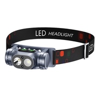 Headlamp Outdoor Camping Light Rechargeable Waterproof Kepala Touchlight Barang Headlight