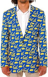 Mens College Team Gameday Blazer Suit Jacket (44, Cal Berkeley) Blue