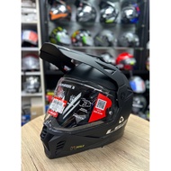 LS2 MX702 Pioneer II Adventure Helmet (Double Visor)