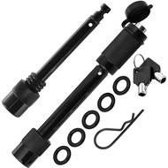 5/8 Inch Hitch Receiver Black Tow Hitch Lock With Keys for RV Truck Trailer Tow Receiver