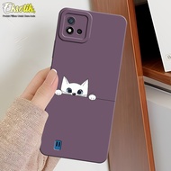 Case Realme C11 2021 / C20 - Eksotik - Casing Realme C11 2021 / C20 - Silikon - Motif Cat Aesthetic 