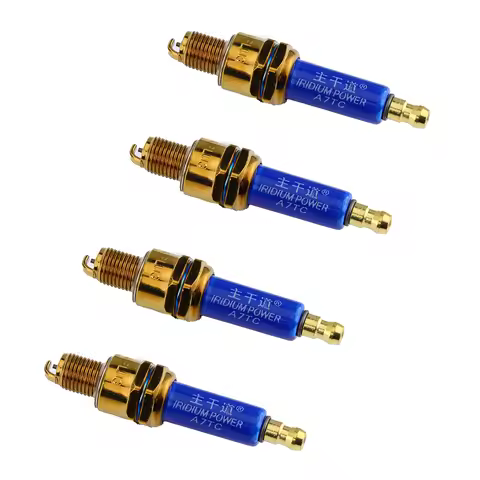High-performance Iridium A7TC Spark Plug For CD70/CD110 GY6 50cc-150cc ATV Dirt Bike Pit Bike Scoote