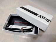 ⭐️清貨價⭐️全新MCQ McQueen Bracelet 黑色燕子圖案手帶
