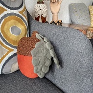 Acorn plush pillow, Harvest decor, Thanksgiving decoration, Mini acorn pillow