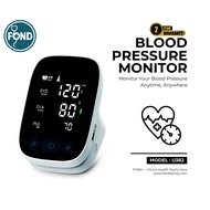 FOND Digital Blood Pressure Monitor Upper Arm BP Machine Automatic BP Checker Accurate Home Use