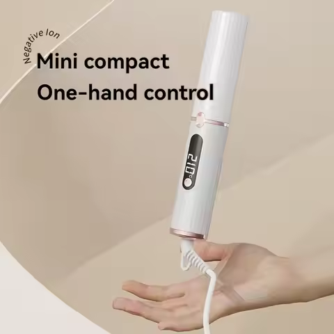 Hair Straightening Iron Brush Hair Straightener Electronic Hair Straightener