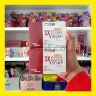 PUTIH Sakura Soap 3x Whitening Booster White Soap Sakura Triple Herbs Face & Body Resolve Acne Probl
