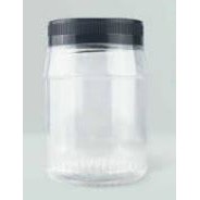 balang clear round container kuih raya plastik red/black cap bekas makanan balang plastik pet108 offer 40 unit 1400ml mo
