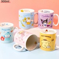 Hello Kitty 水樽 900ml 陶瓷杯 茶杯 水怪 水杯 水壺 kuromi my melody 玉桂狗 肉桂狗 cinnamoroll pc狗 pochacco 布丁狗 布甸狗 littl