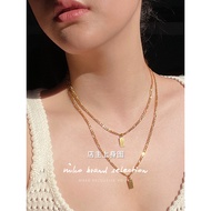 Greece Hermina Athens Hermina Athens Eye of God Medieval Stacking Gold Pendant Necklace Clavicle Cha