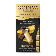Godiva signature mini dark chocolate bars milk chocolate bars Godiva premium chocolate candy bars sharing chocolate bars nut chocolate fruit chocolate