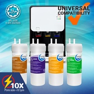 SAEMMUL 6”U UF WATER FILTER SET 4 STAGE HALAL COMPATIBLE FOR GX313TB START FROM JUNE 2022