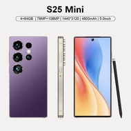 S21-S25 NEW 4G/5G Mini Smartphone  5.0-inch Small Screen Memory 4GB+64GB Battery 4800mAh