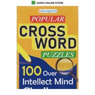 POPULAR CROSS WORD PUZZLES 100 OVER INTELLECT MIND CHALLENGE