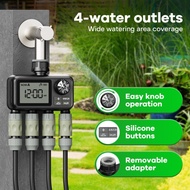 Good
 Eshico HCT-M09 4-Outlet Water Timer 2025 Newest 4-Zone Automatic Irrigation System Smart Sprin