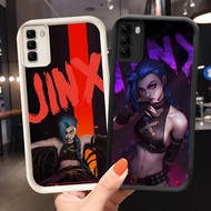 YS-58 Hot Game Arcanes Jinx Shockproof Casing for Infinix HOT 50 Tecno Camon 40 POP Pova 5 8 9 Spark