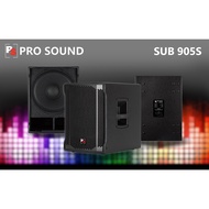 (Sebiji / Per Unit) PS Pro Sound SUB-905S 15" Passive Subwoofer 1000W High Power Outdoor Long Throw,