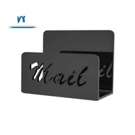 Mail Organizer Countertop Mail Holder Acrylic Mail Sorter for Desk Envelope Holder Letter Organizer 